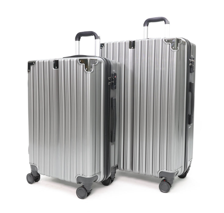 キャリーケース ポケット付 M+Lサイズセット