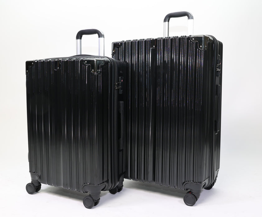 キャリーケース ポケット付 M+Lサイズセット