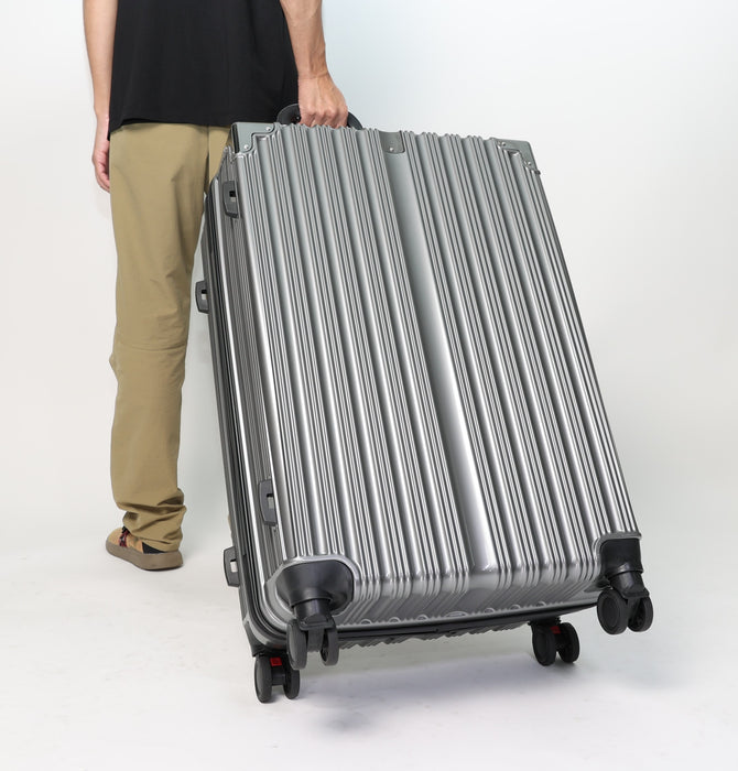 キャリーケース ポケット付 M+Lサイズセット