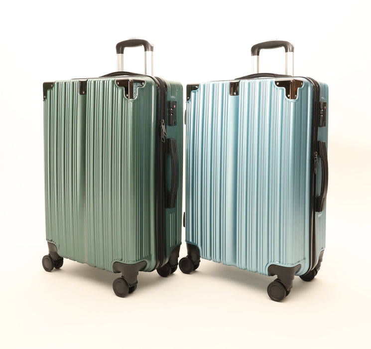 キャリーケース ポケット付 S+Mサイズセット