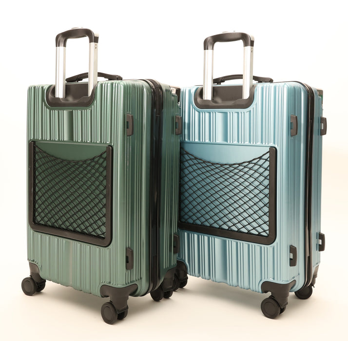 キャリーケース ポケット付 S+Mサイズセット