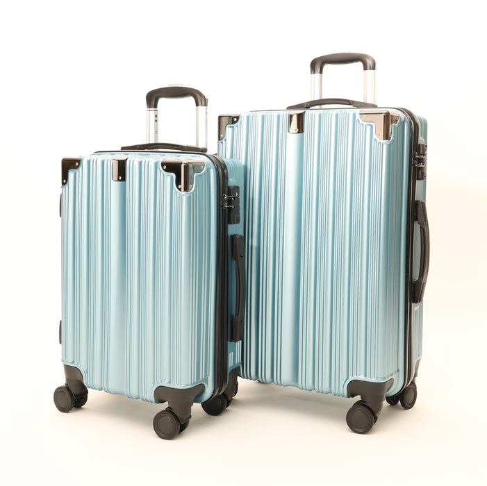 キャリーケース ポケット付 S+Mサイズセット