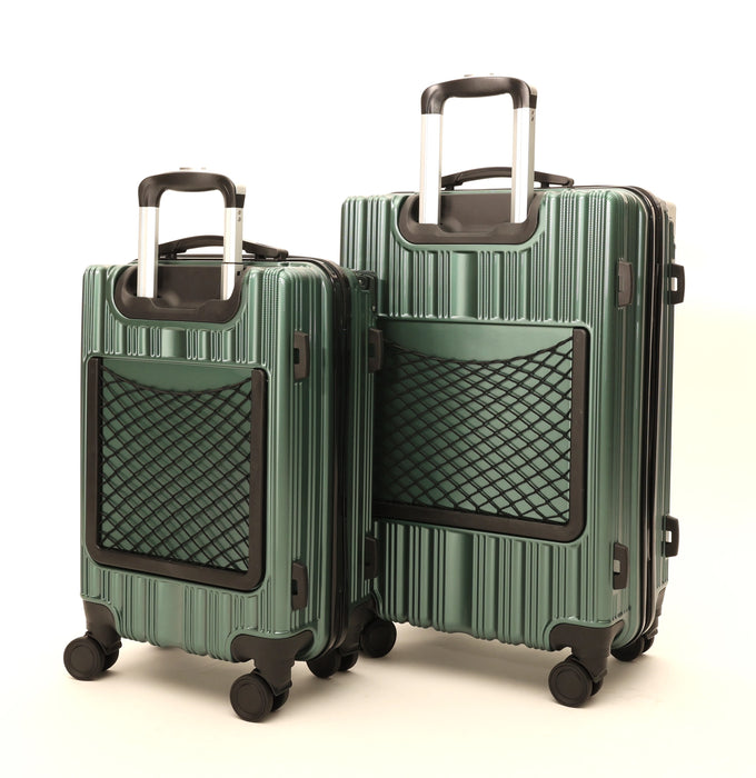 キャリーケース ポケット付 S+Mサイズセット