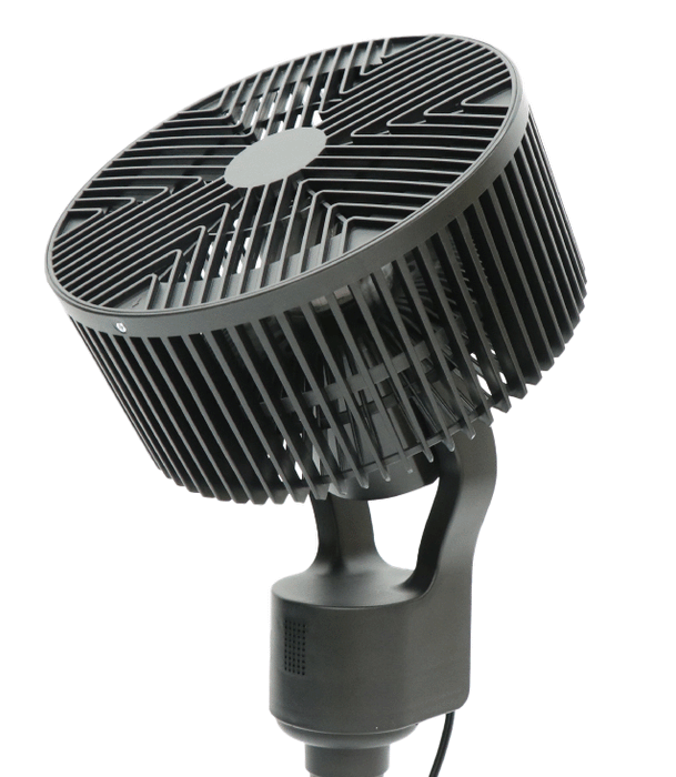 【まとめ買い】3Dサーキュレーター2台 【ブラック/ホワイト】