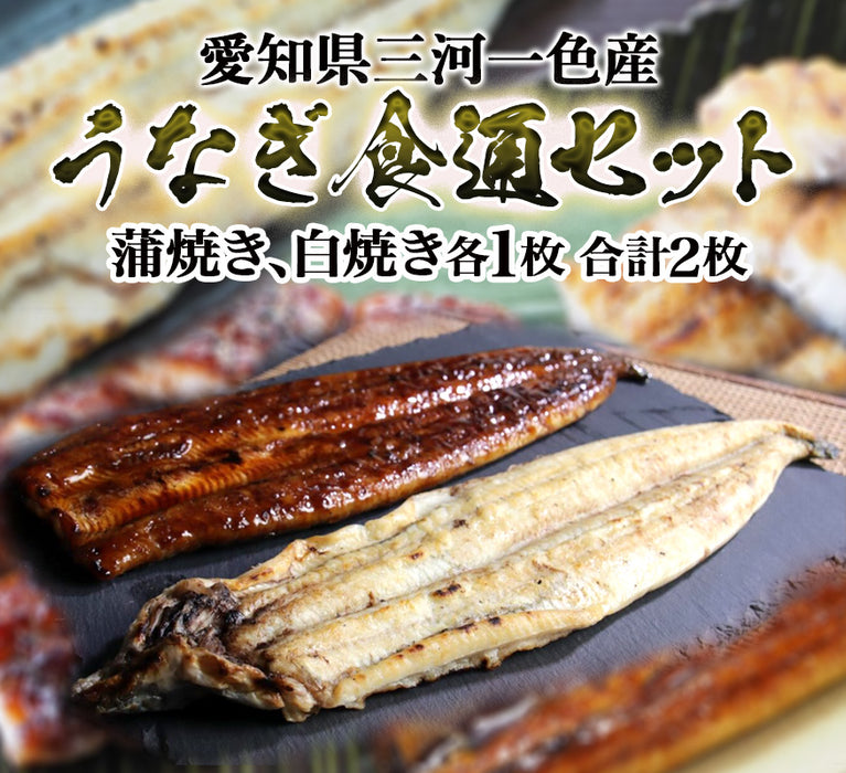 三河一色(みかわいっしき)産、うなぎ食通セット【2尾/4尾セット】