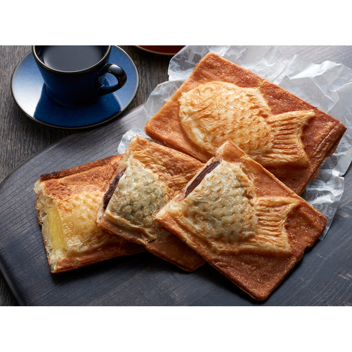 クロワッサン鯛焼き 3種セット 【計8個】