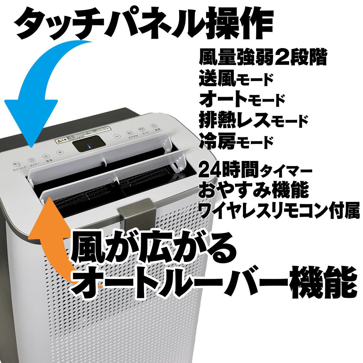 移動式・排熱レス スポットクーラー