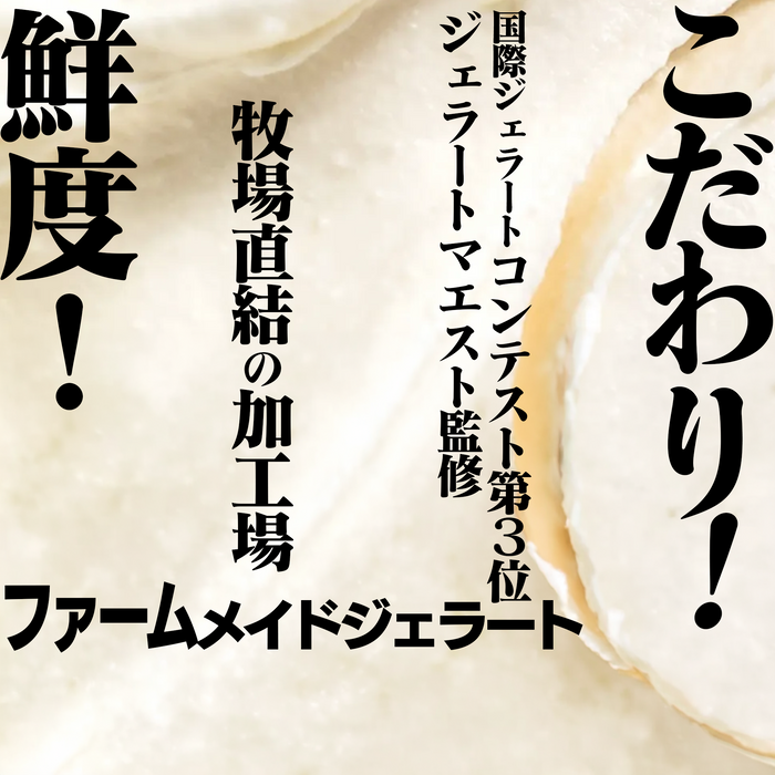 はまだ牧場 しぼりたて生乳ジェラート パウチタイプ【山形】