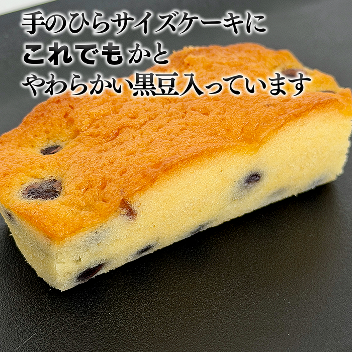 黒豆ケーキ【岩手県産黒豆100％】（10個入）【岩手】