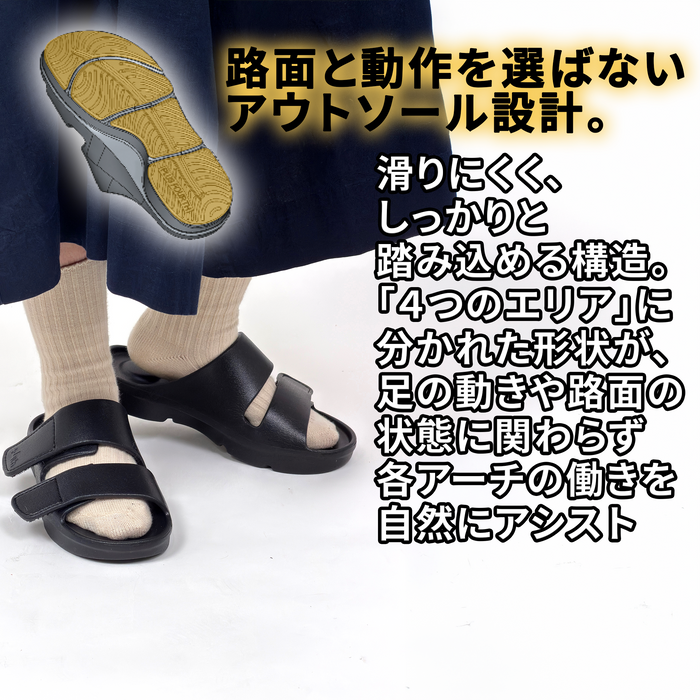 アライメントサンダル・プラスフォース