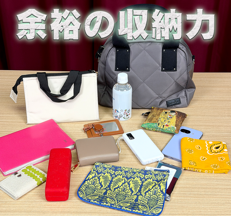 愛されフォルム２WAYバック +取り出し簡単本革財布セット【新春企画】