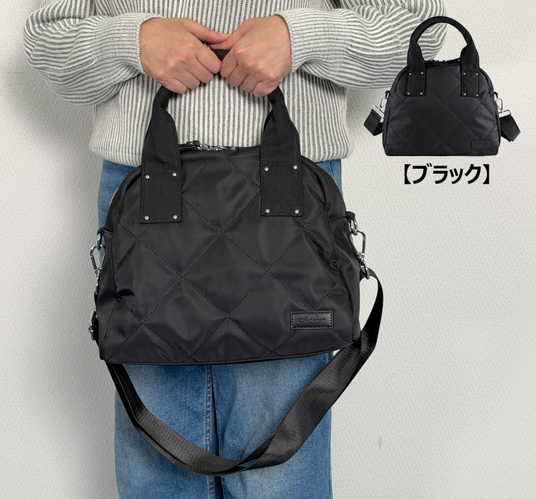 愛されフォルム２WAYバック +取り出し簡単本革財布セット【新春企画】