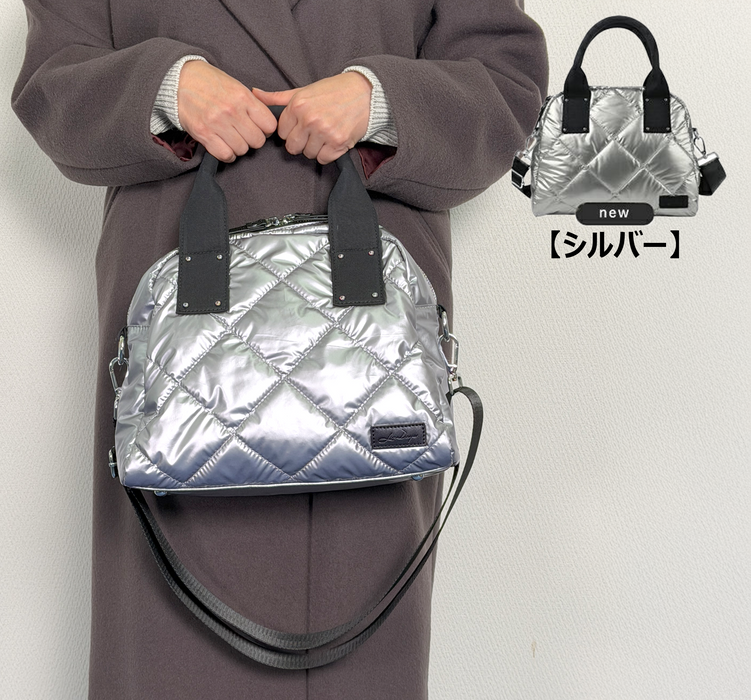 愛されフォルム２WAYバック +取り出し簡単本革財布セット【新春企画】