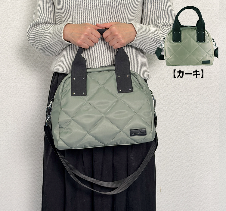 愛されフォルム２WAYバック +取り出し簡単本革財布セット【新春企画】