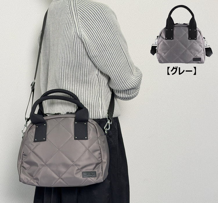 愛されフォルム２WAYバック +取り出し簡単本革財布セット【新春企画】