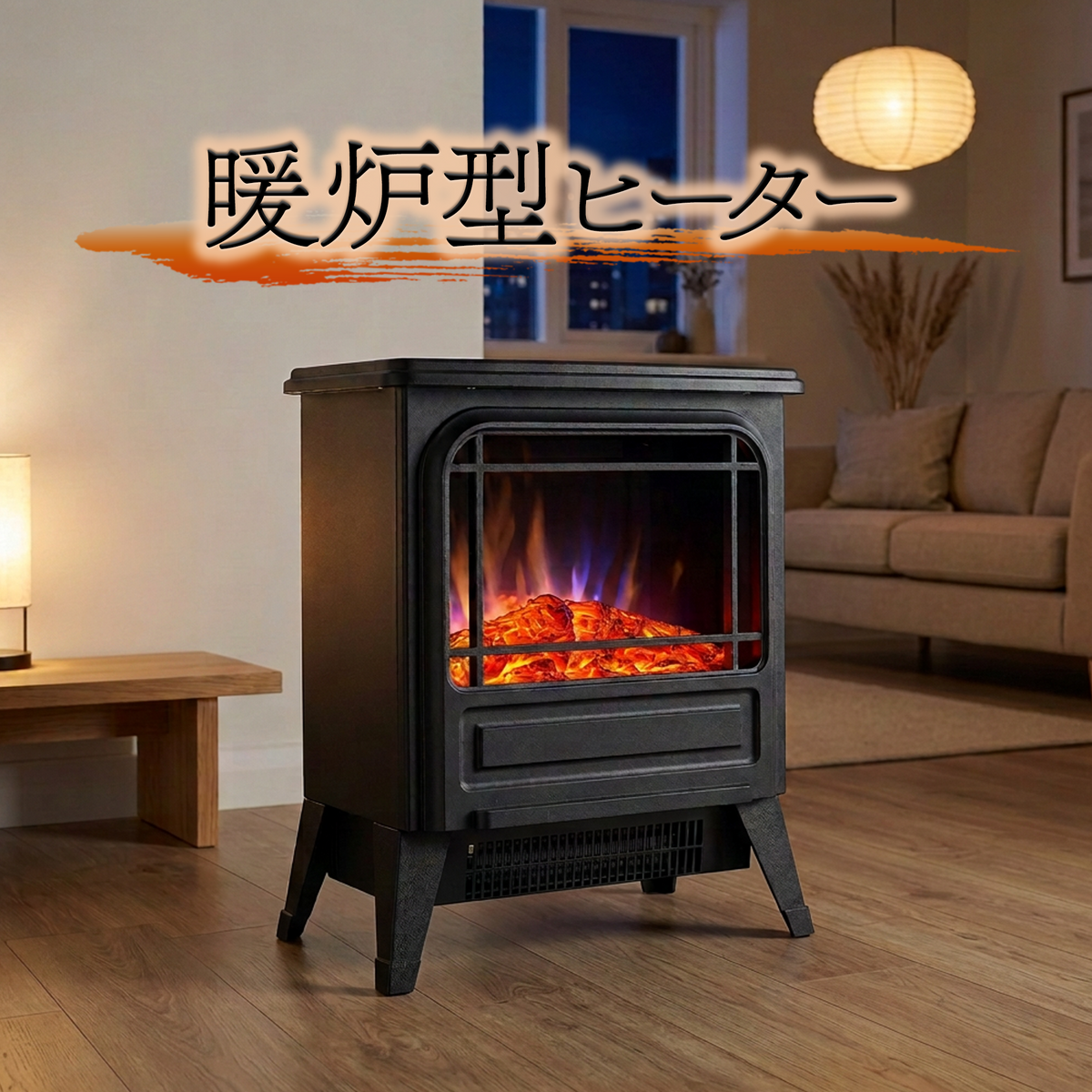 暖炉型ヒーター