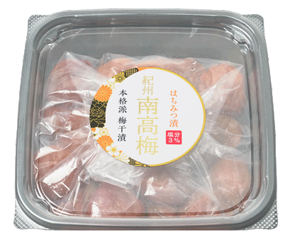 和歌山県　紀州南高梅　はちみつ梅【500g3パック】　《すっぱくない＆大粒だけ》