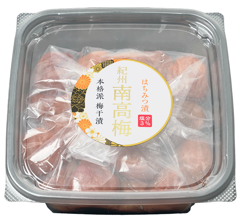 和歌山県　紀州南高梅　はちみつ梅【500g3パック】　《すっぱくない＆大粒だけ》
