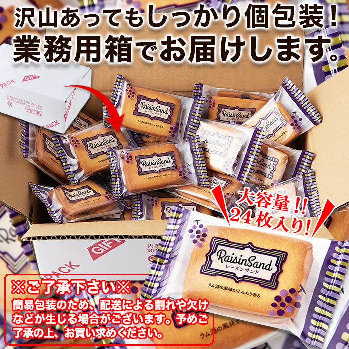 高級レーズンサンド【24個】